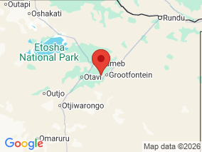 Map of Site Report: Hoba Meteorite, Namibia